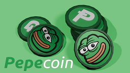 the image of pepecoins